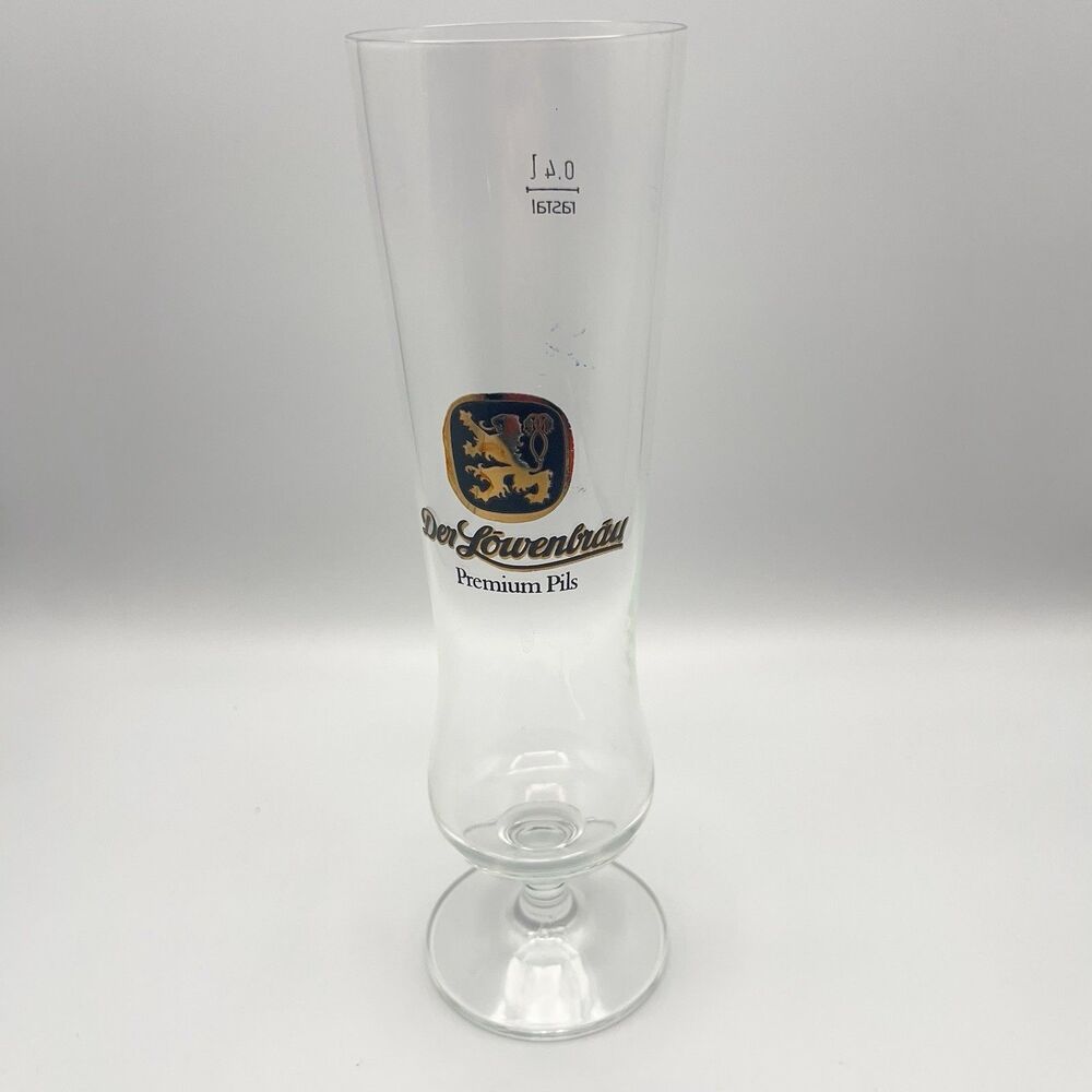 Der Lowenbrau .4L Rastal Beer Premium Pilsner Glass Made in Germany